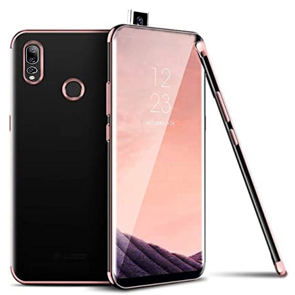 Huawei P Smart Z - Skyddsskal (FLOVEME) Roséguld