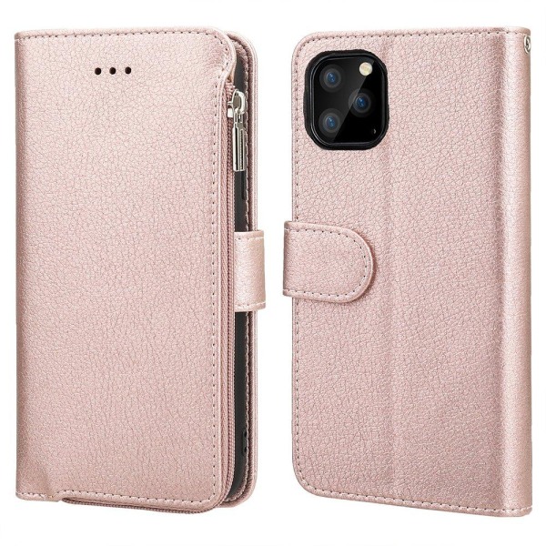 iPhone 11 Pro Max - Smart Wallet-deksel PinkGold Roséguld