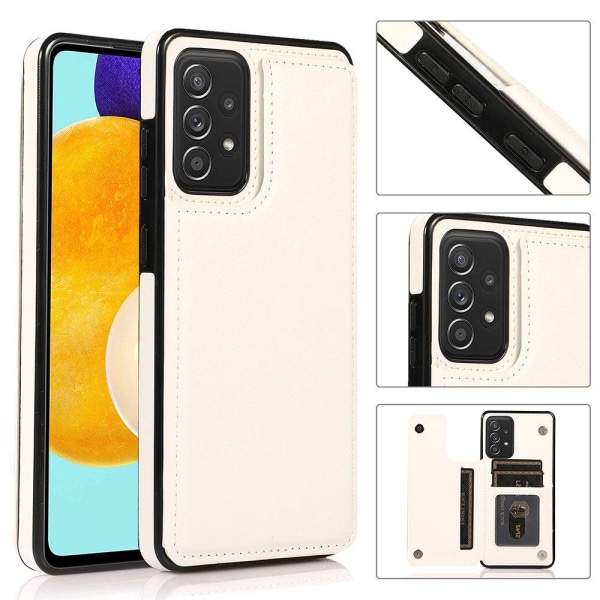 Samsung Galaxy A52 - NKOBEE Cover med kortholder Marinblå