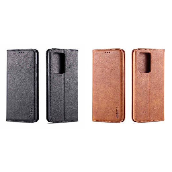 Samsung Galaxy S20 Plus - AZNS Designade Plånboksfodral Svart