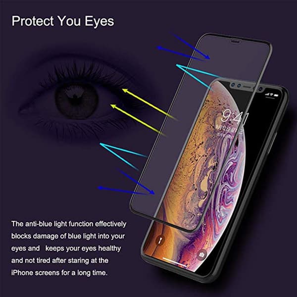 iPhone 11 Pro Max Skärmskydd 2.5D Ram 9H HD-Clear Svart