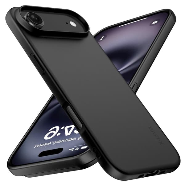 iPhone 17 Air  Matt Silikonskal Svart