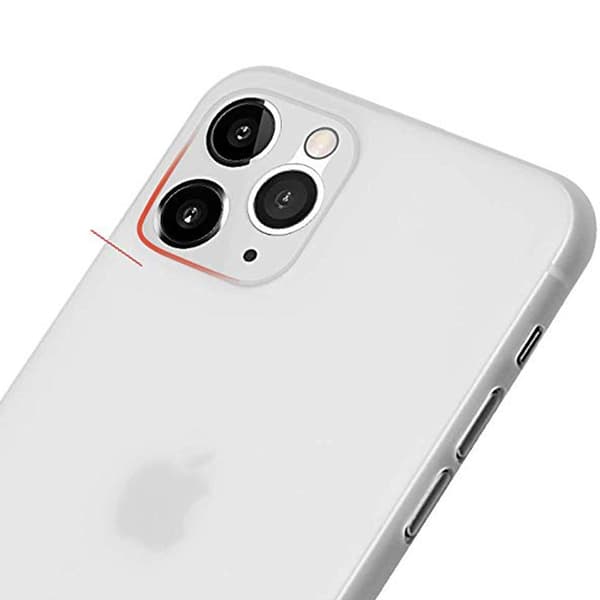 iPhone 11 Pro Max - Genomtänkt Skyddande Skal FLOVEME Grå Grå