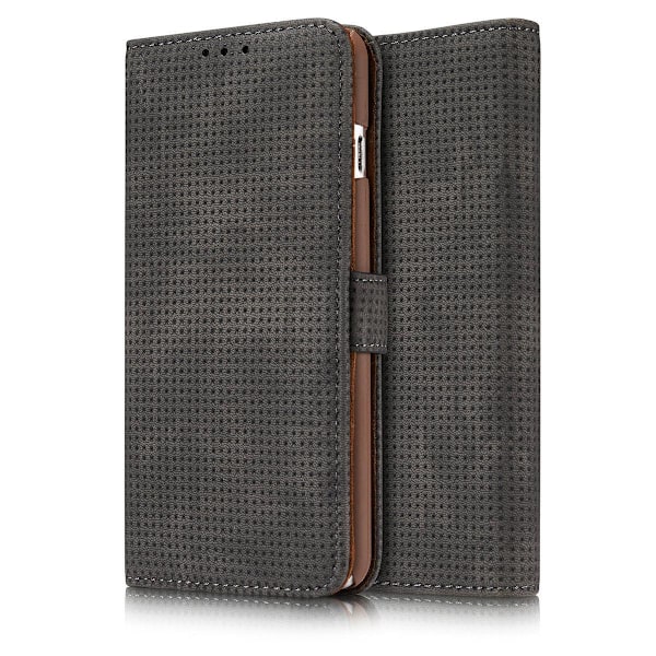 Pl�nboksfodral i Retrodesign fr�n LEMAN till iPhone 6/6S Plus Blå