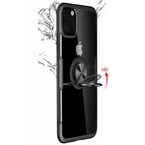 iPhone 11 - Praktiskt Smart Leman Skal Svart/Silver