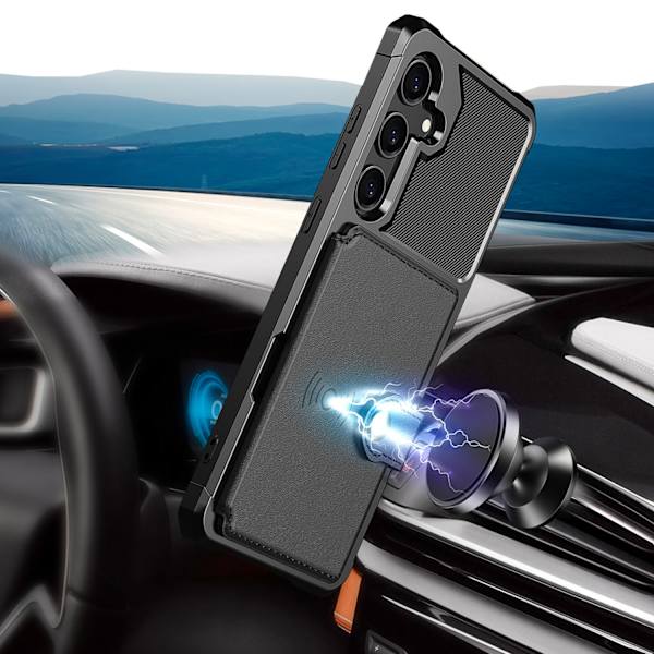 Elegant Skal med flera Läckra Färger för Nya Samsung Galaxy A54 Svart