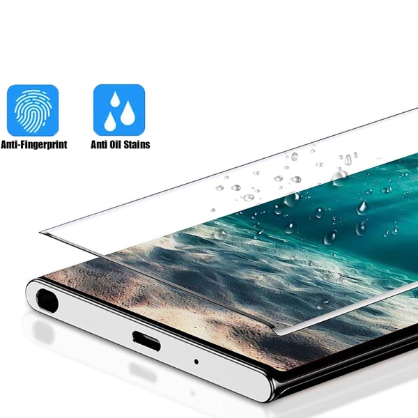 Samsung Galaxy S24 Ultra - 2-Pack skjermbeskytter 3D HD 0,3 mm Transparent