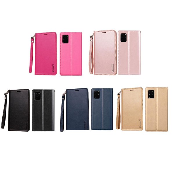 HANMAN Plånboksfodral - Samsung Galaxy S20 Plus Rosaröd