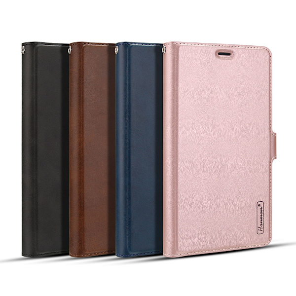 Samsung Galaxy S10E - HANMAN Plånboksfodral Svart