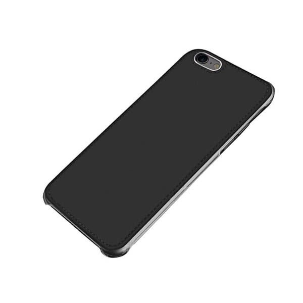 Stilrent Skal i PU-Läder från NKOBEE till iPhone 6/6S Svart