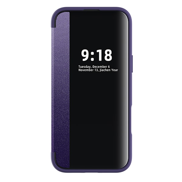 iPhone 16 Fodral - Elegant Design med Smart Fönster! Orange
