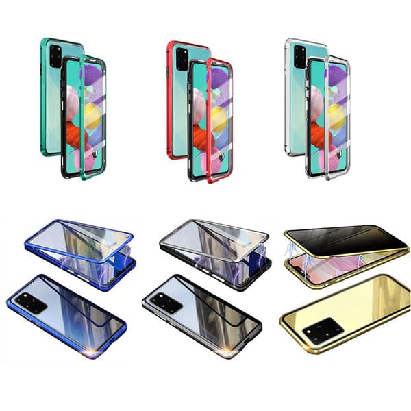 Samsung Galaxy S20 Ultra - Professionel magnetisk dobbeltskal Silver