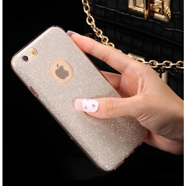 iPhone 6/6s plus - Snowflaken tyylikäs kristallikotelo Guld