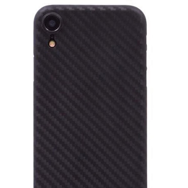 iPhone XR - Karbon-Design Skal Svart