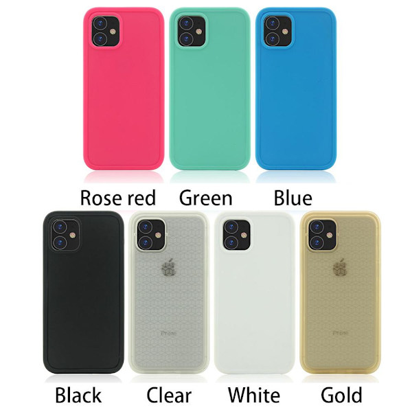 iPhone 11 - Praktiskt Dubbelskal FLOVEME Green Grön