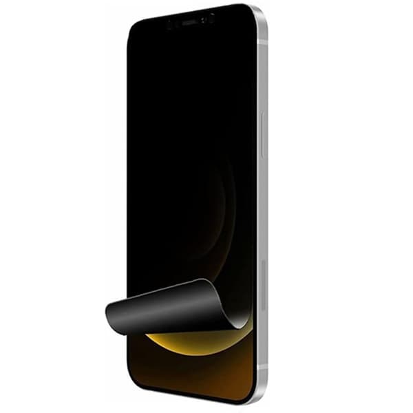 3-PACK  iPhone 15  Integritetsskyddande Hydrogel Mjuk Filmskärmskydd Transparent