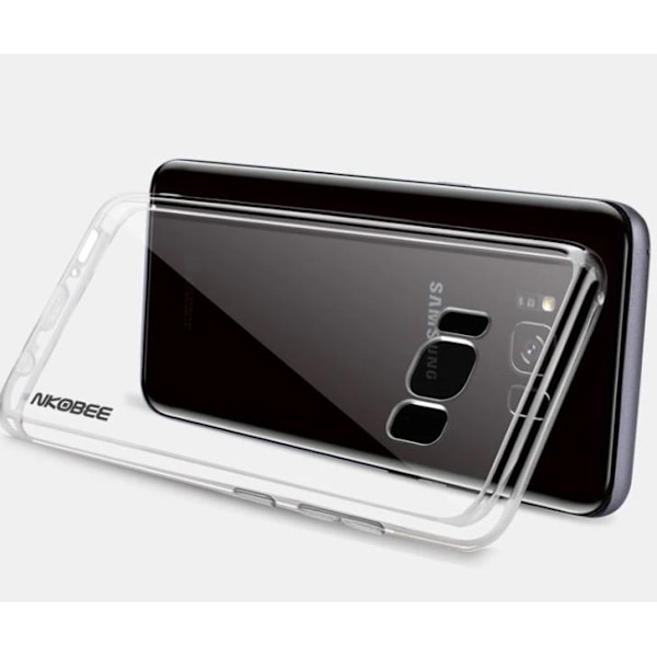 Samsung Galaxy S8+ - NAKOBEE Stilrent Skal (ORIGINAL) Svart