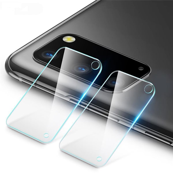 S20 Plus Högkvalitativt HD-Clear Ultratunt Kameralinsskydd Transparent