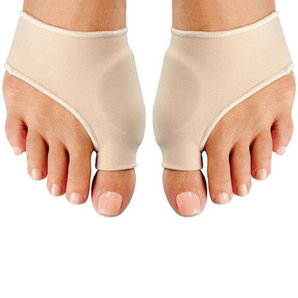 Skyddande Hallux Valgus Stortå Skydd Beige Large