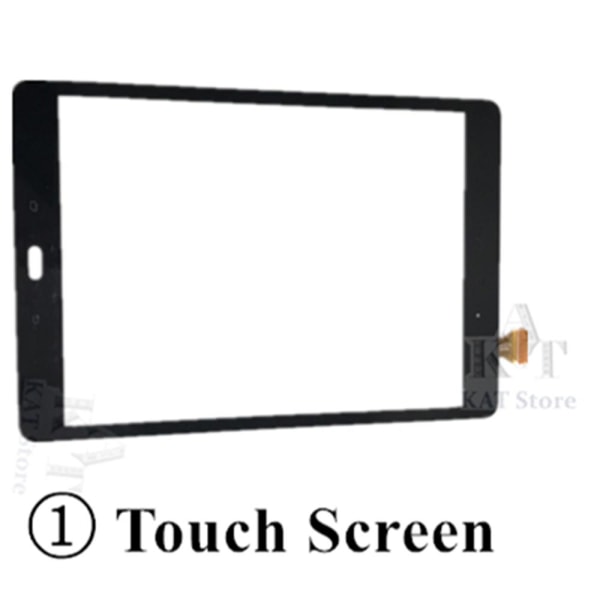 Touchscreen & Hemknapp iPad 7/8 2019/2020 10.2" Vit