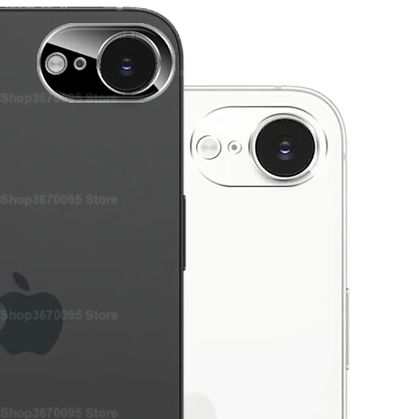 iPhone 16E - HD-Clear Ultratunt Kameralinsskydd