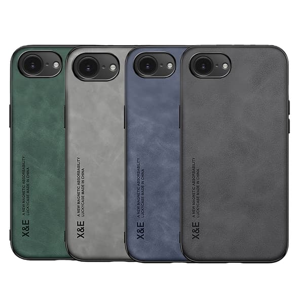 iPhone 16E Slitstarkt Mockaskal Blå
