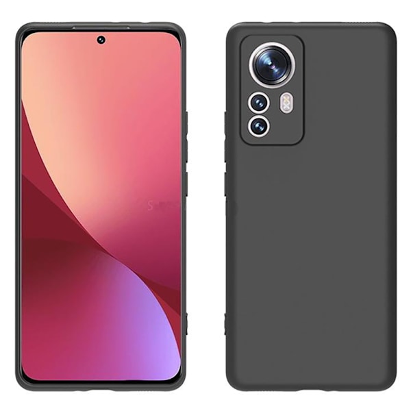 Xiaomi Mi 12 - Mattbehandlat Nillkin Skal Svart