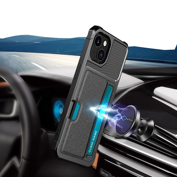 iPhone 15 Kortfodral - Tunt & Smidigt