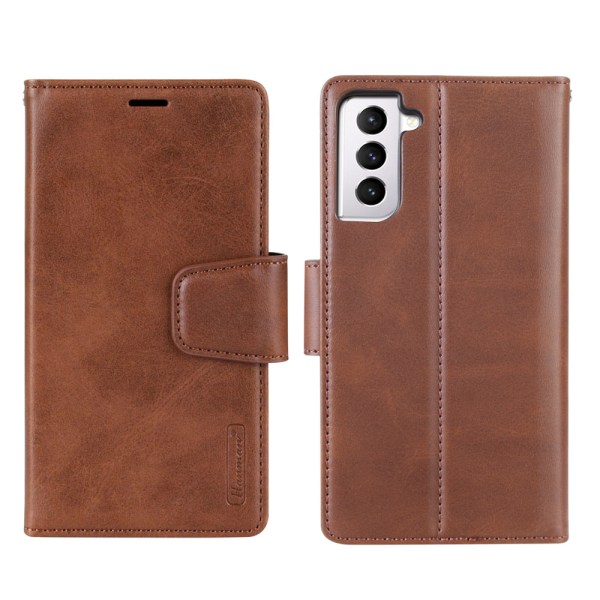 Samsung Galaxy S21 Plus - Elegant Hanman 2-1 Plånboksfodral Roséguld