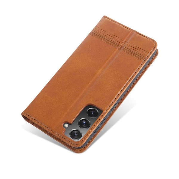 Samsung Galaxy S21 - (YAZUNSHI) Plånboksfodral Brun