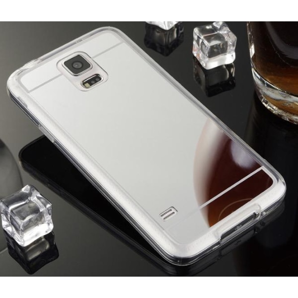 Samsung Galaxy S5 - "Vintage" fra LEMAN med spejldesign Silver