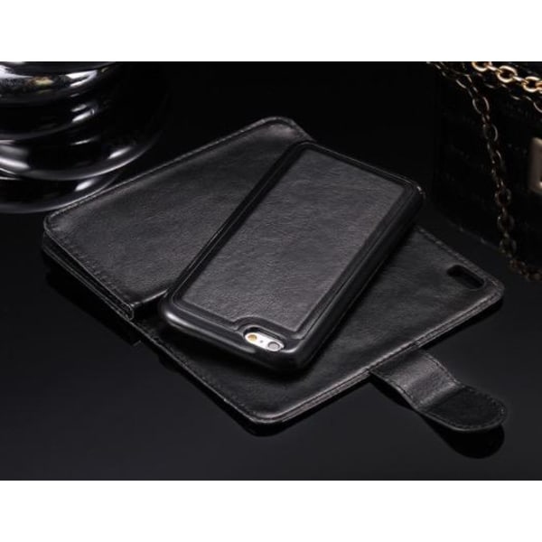 Elegant Robust 9-korts Plånboksfodral för iPhone 8 PLUS FLOVEME Rosa