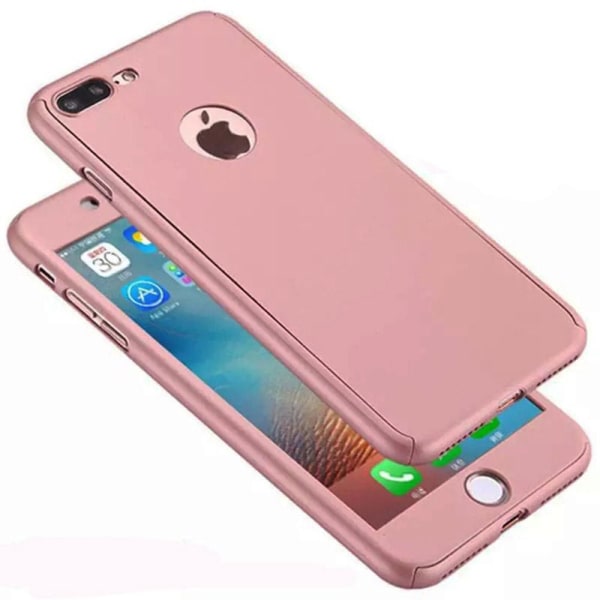 iPhone 7 Plus - Stilrent Dubbelskal (FLOVEME) Lila