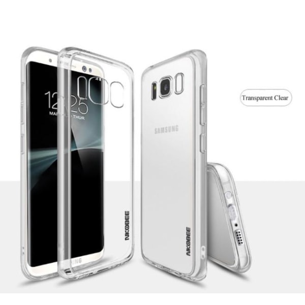 Samsung Galaxy S8 - NAKOBEE Stilrent Skal (ORIGINAL) Transparent/Genomskinlig
