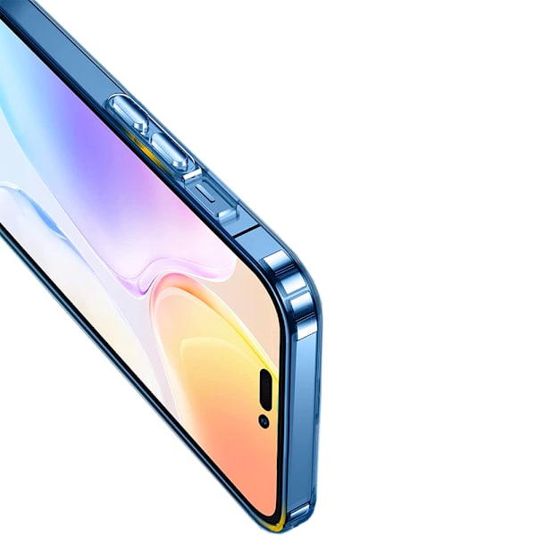 iPhone 14 Pro Max - Tunt FLOVEME Skyddsskal Genomskinlig