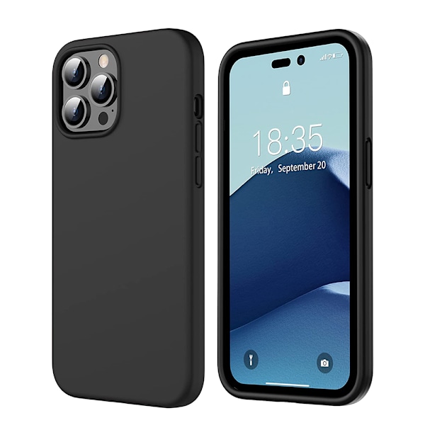 iPhone 16 Pro - Elegant och Robust: Mattbehandlat Silikonskal