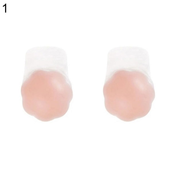 Bekväm Självhäftande Silikon Nipple Cover Rund 6.5cm