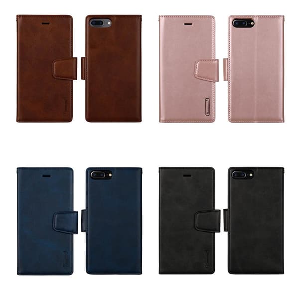 iPhone 6/6S Plus - Exklusivt Dubbelfunktion Plånboksfodral Roséguld