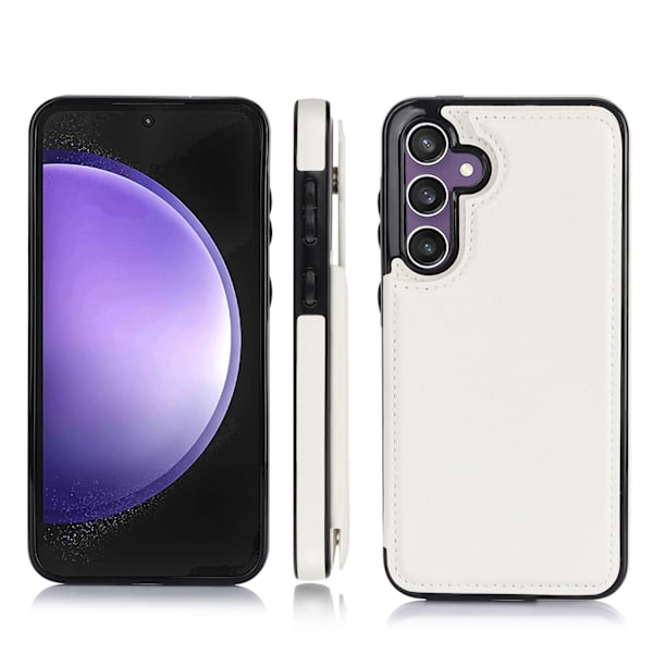 Nya Samsung Galaxy S23 FE - Stilrent Skal med Plånbok/Kortfack Brun