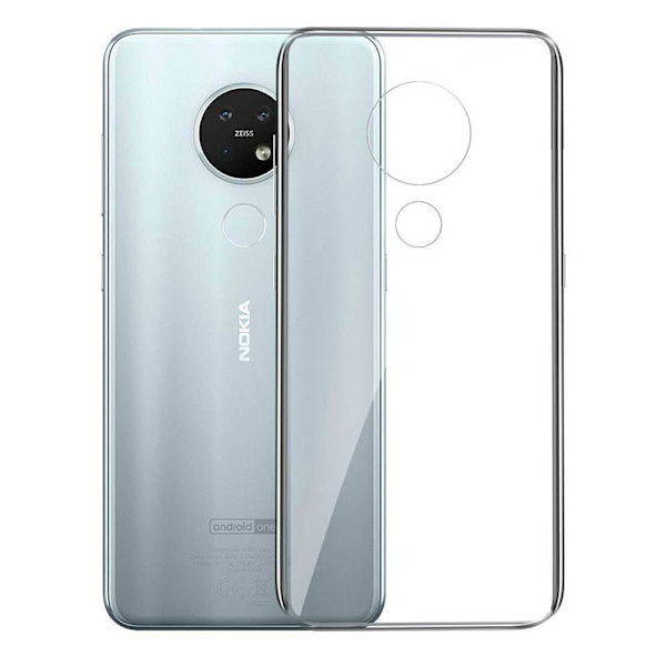 Nokia 6.2 - Silikonskal Transparent/Genomskinlig