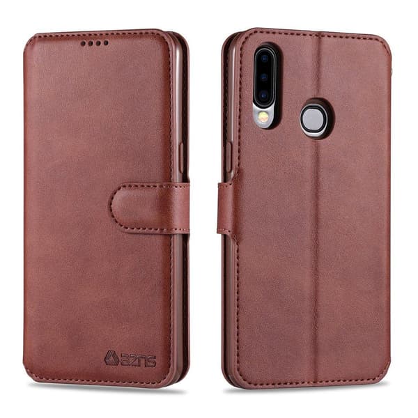 Samsung Galaxy A20S - Yazunshi Wallet Case Grå