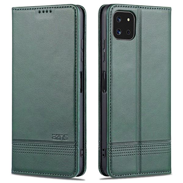 Samsung Galaxy A22 5G - YAZUNSHI Plånboksfodral Mörkbrun