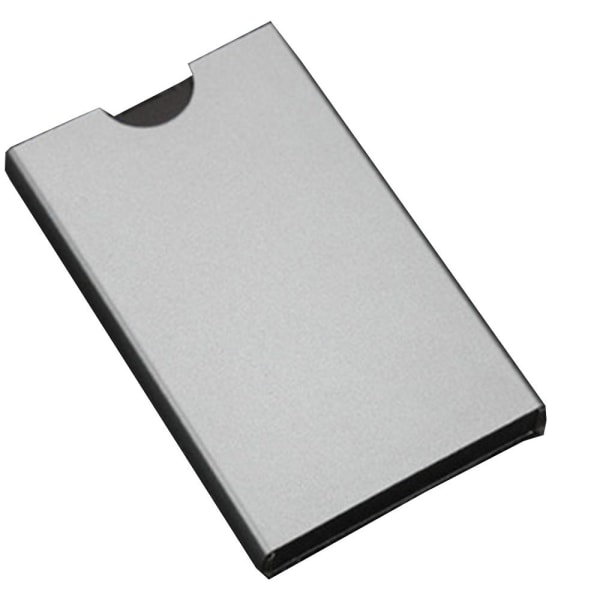 Käytännöllinen alumiininen korttikotelo (RFID-suojaus) Lemanilta Blå