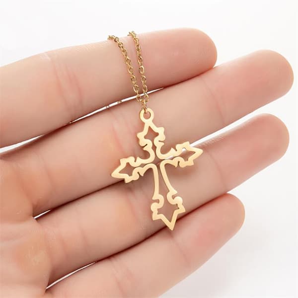 Elegant Halsband Hög Kvalitet Guld LOVE