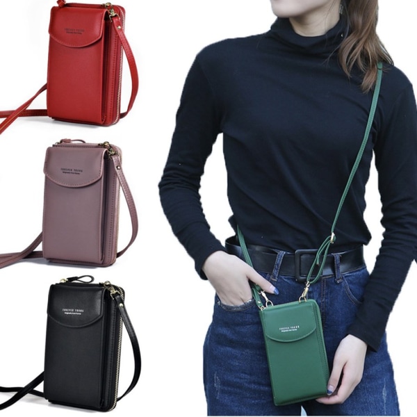 Stils�ker H�g Kvalitet Crossbody Handv�ska Grå