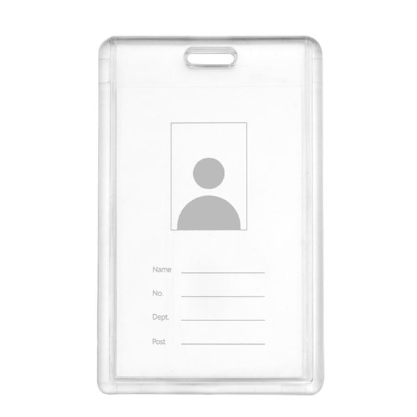 Effektfull Hållbar ID Korthållare VERTIKAL
