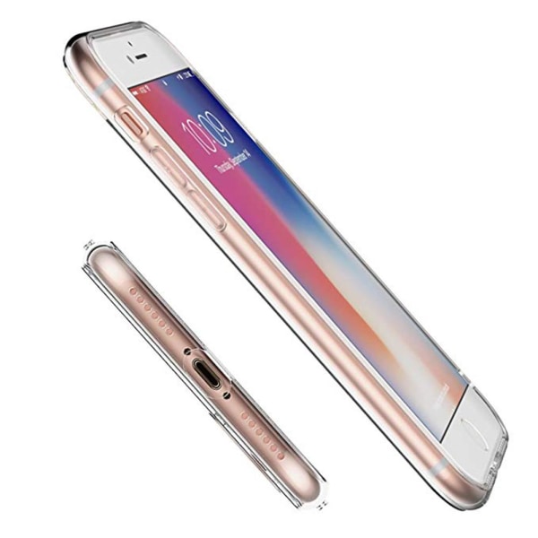 iPhone 6Plus / iPhone 6S Plus - Suojaava silikonikuori FLOVEME Transparent/Genomskinlig