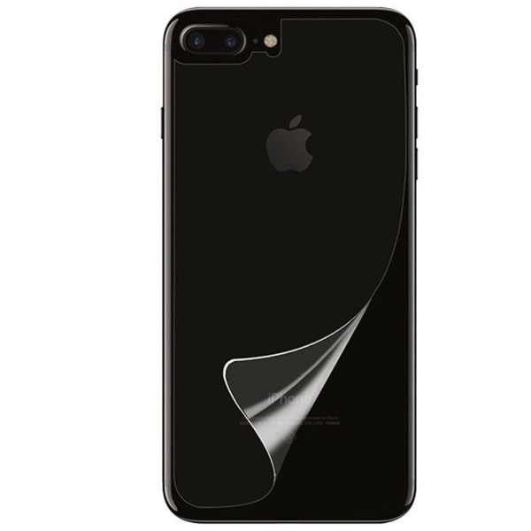 iPhone 7 Plus skjermbeskytter For- og bakside Myk PET 9H 0,2 mm Transparent/Genomskinlig