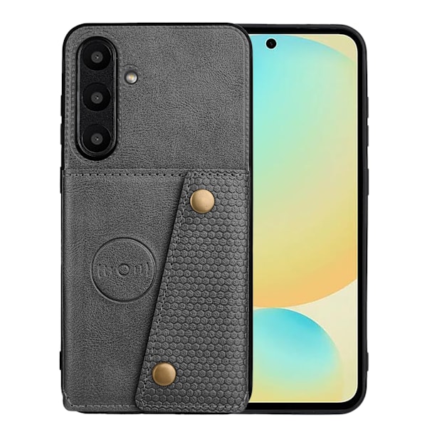 Samsung Galaxy S24 FE - Skal med Retro Design & Smarta Funktioner Blå