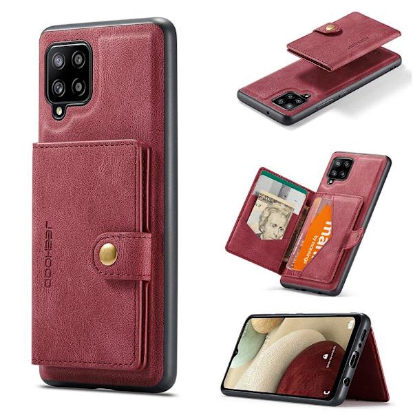 Samsung Galaxy A12 - Cover med kortholder Svart